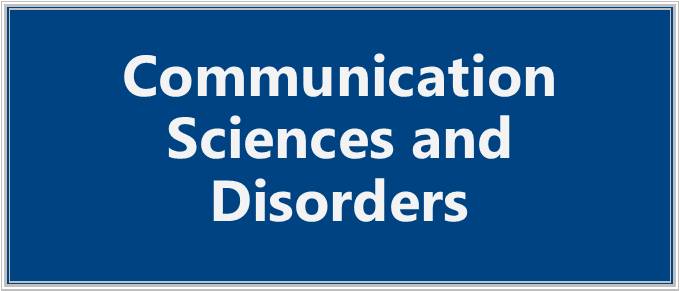 communication sciences and disorders